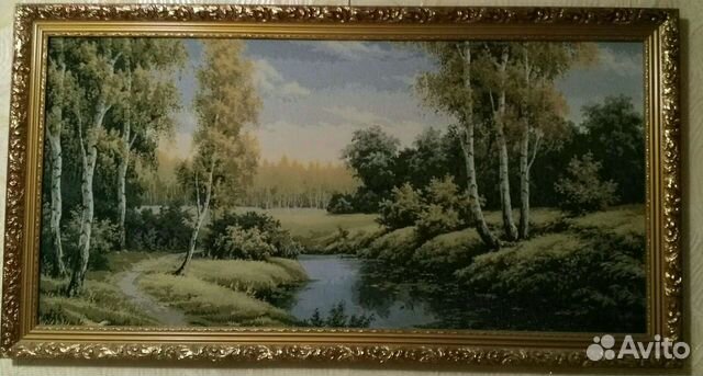 Картина гобелен, рр 110 на 60 см, новая