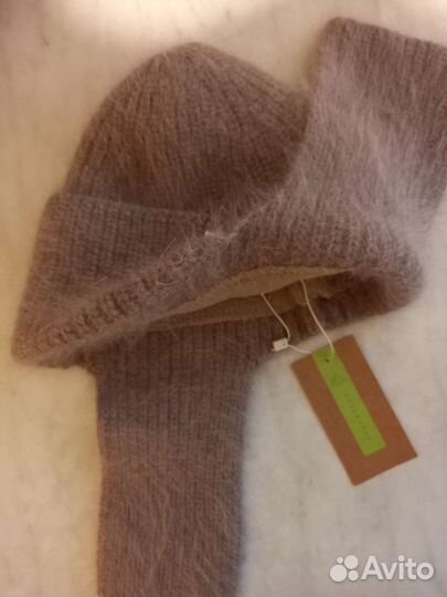Шапка шлем новая из ангоры