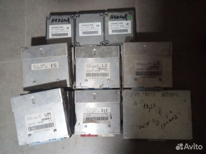 Блок управления двигателем. Daewoo Nexia Ланос