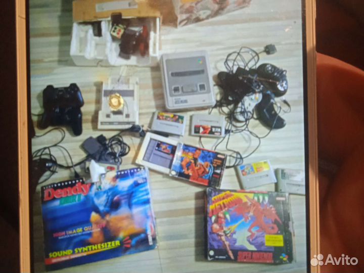 Игровая приставка super nintendo