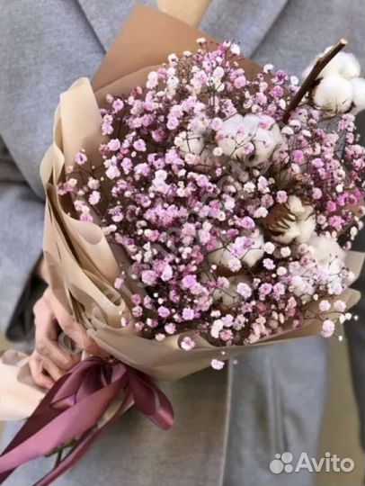 Букет гипсофилы