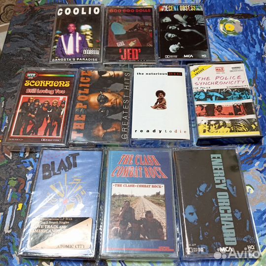 Аудиокассеты Police Clash Notorious B.I.G