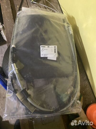 Трос ручника opel kadett-e