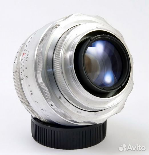 Гелиос 44 silver 2/58mm (1965) для Nikon F / Canon