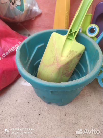 Игрушки для снега и песка