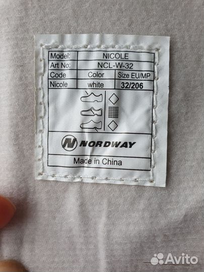 Фигурные коньки для девочки 32р