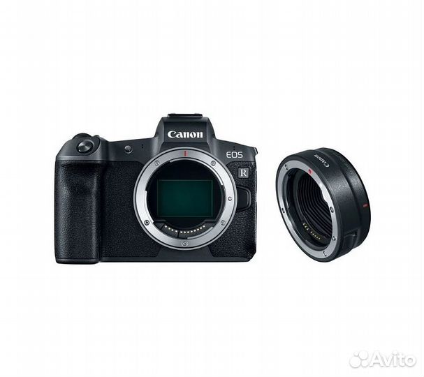 Беззеркальный фотоаппарат Canon EOS R Body с адапт