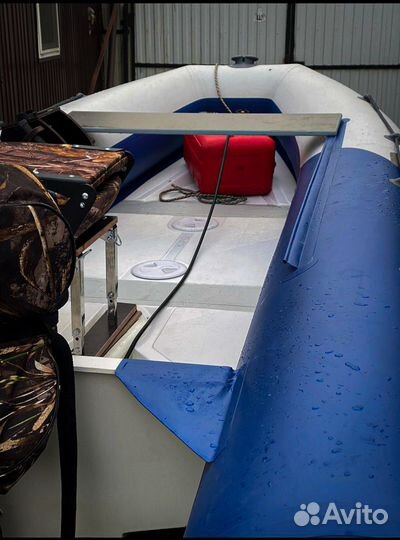 Складная моторная лодка win boat с мотором