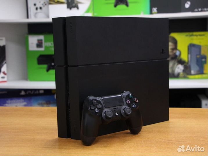 Sony Playstation 4 1Tb Fat Black (CUH-1208B) бу