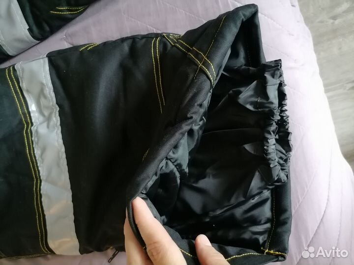 Ватный полукомбинезон