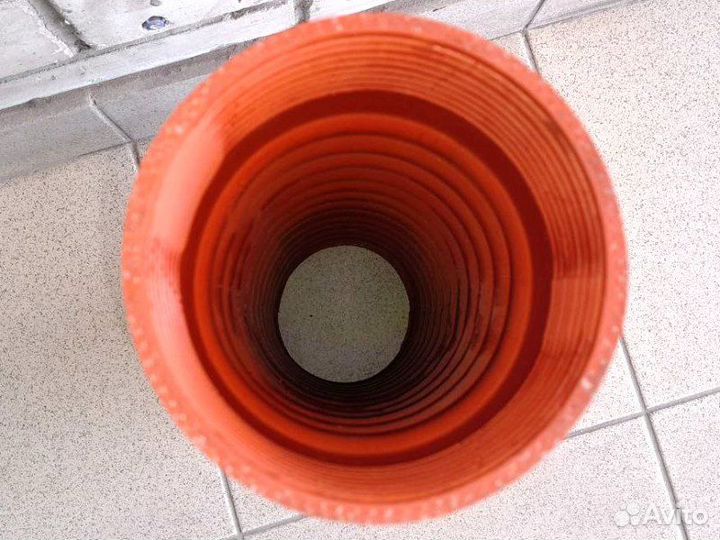 Патрубок интеркулера DAF XF95 100x425 мм