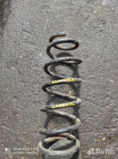 Пружина задняя Almera classic