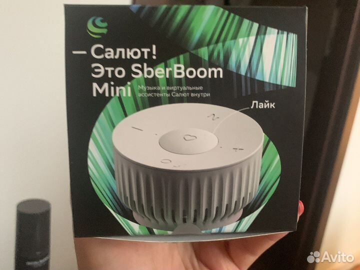 Sberboom mini умная колонка