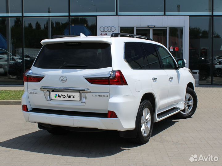 Lexus LX 4.5 AT, 2016, 139 354 км