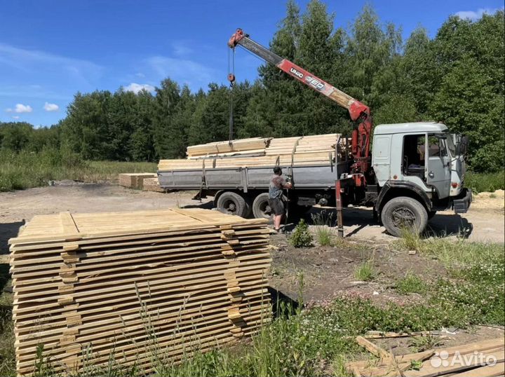 Доска обрезная все размеры