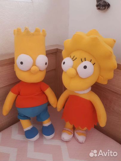 Мягкие игрушки Семейка Симсон
