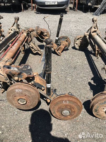 Балка задняя Citroen C3