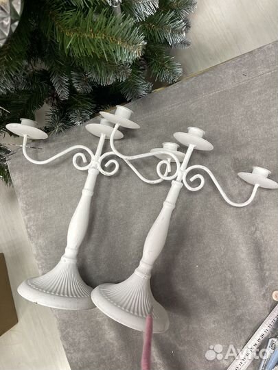 Подсвечник металлический