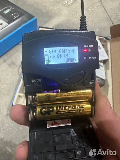 Sennheiser Ew g4 head mic set головная гарнитура