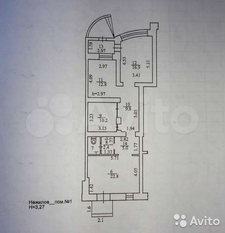 Свободного назначения, 87 м²