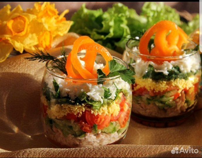 Набор салатников для десерта