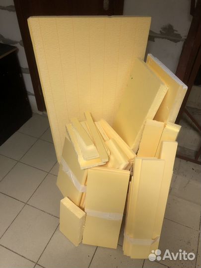 Пеноплекс листы остатки/ утеплитель куски