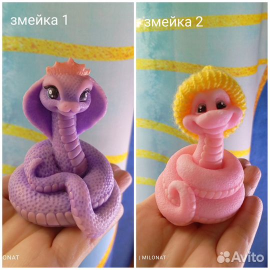 Мыло на новый 2025 год. Змея