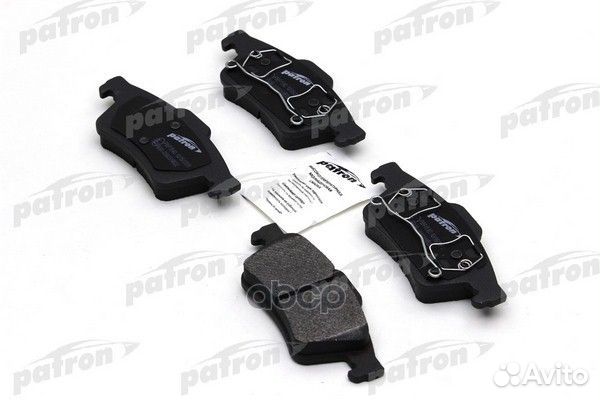 Колодки тормозные дисковые PBP1540 patron