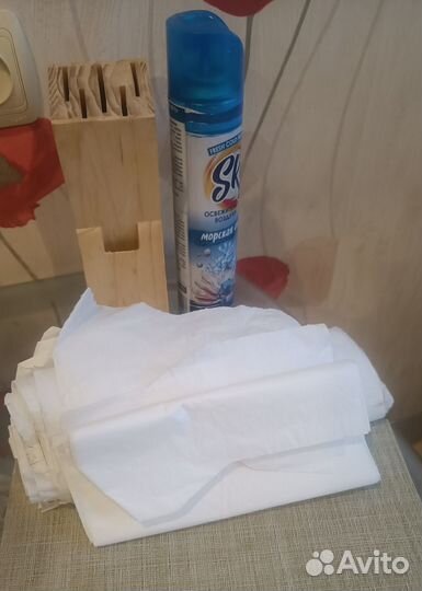 Салфетки на стол, подставка для ножей