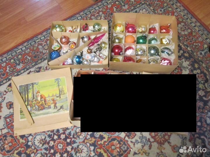 Ёлочные игрушки СССР и гдр