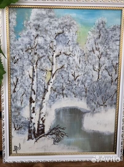 Картина маслом на холсте