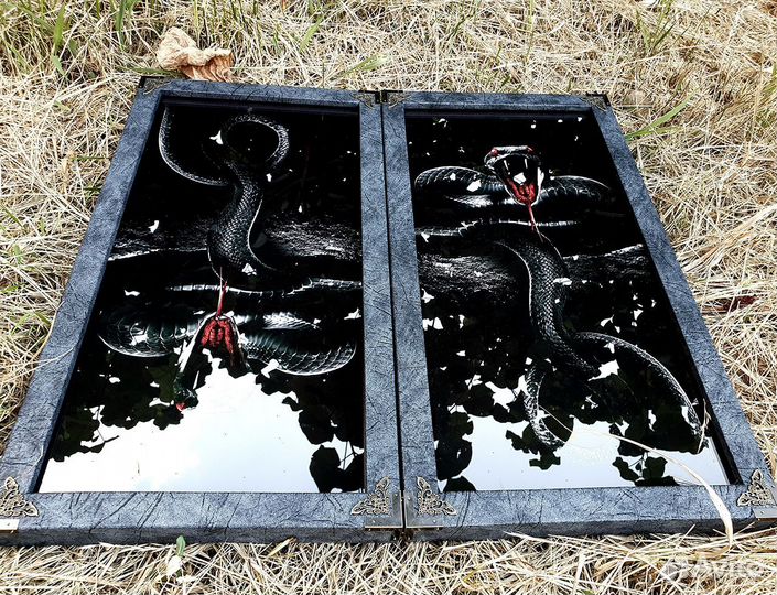 Нарды со стеклом