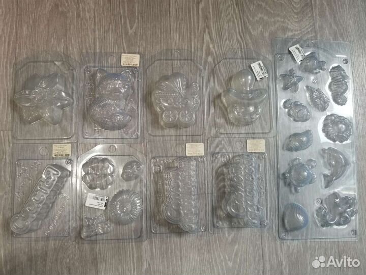 Пластиковые формы для мыловарения