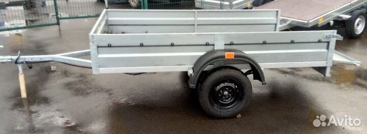 Оцинкованный прицеп для легковой машины
