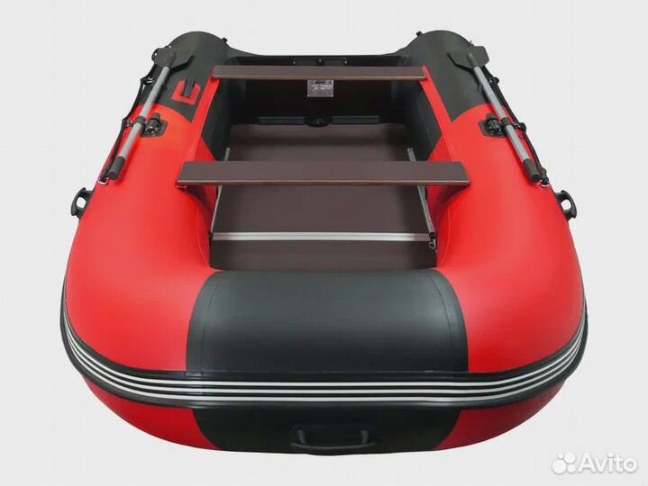 Лодка пвх Нднд Gladiator B370 красно черная