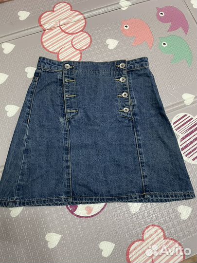 Джинсовая юбка