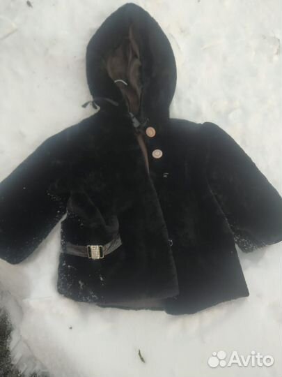 Шуба СССР детская мутон