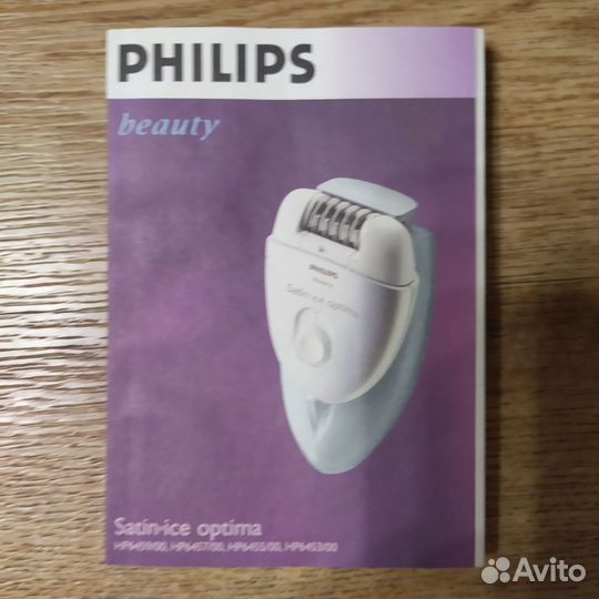 Эпилятор philips Satin ice optima HP 6455/00