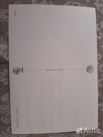 60е годы открытки Италия