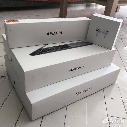 Коробка от macbook pro, macbook air