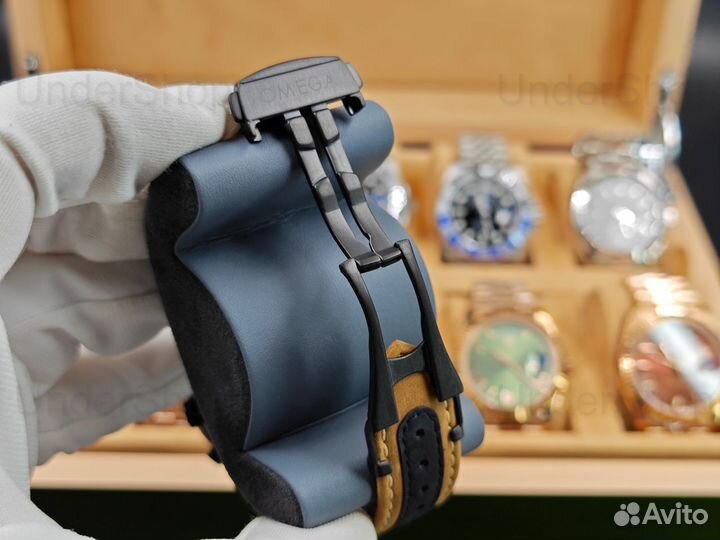 Omega Speedmaster 45mm Часы мужские кварцевые