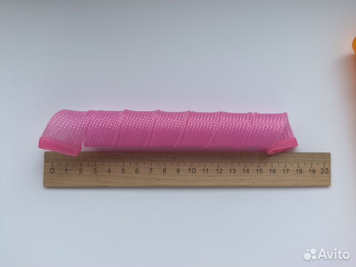 Бигуди спирали для длинных волос 16 шт, 18 см