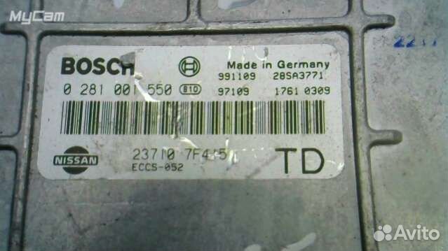 Блок управления двигателем Nissan Terrano 2 bosch