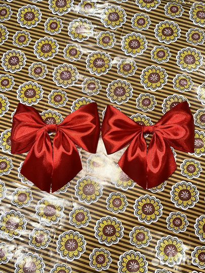 Красный бант для школы