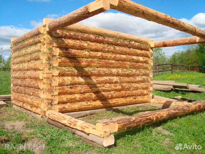 Постройка бани