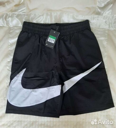 Nike big check shorts sales