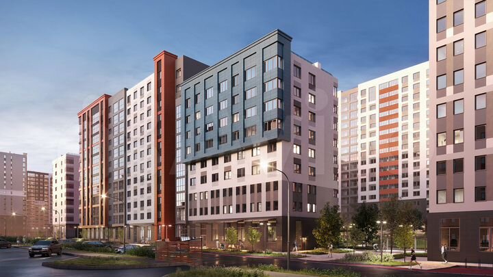 3-к. квартира, 79 м², 6/22 эт.