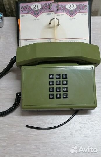 Стационарный телефон TA-920A, Болгария, 1993г