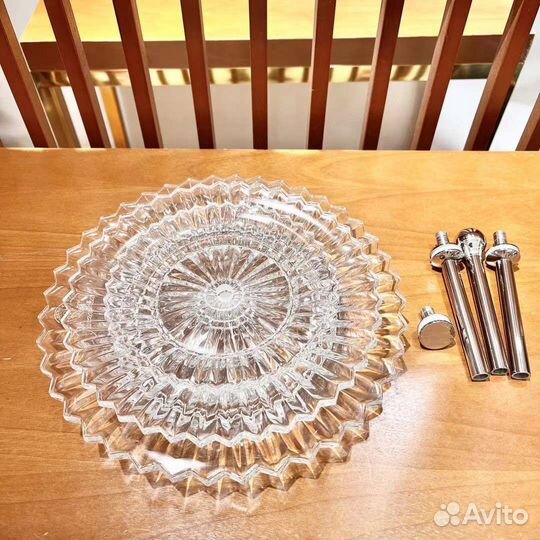 Ваза Баккара фруктовница этажерка Baccarat