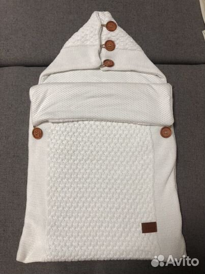 Комплект на выписку весна осень конверт +комбез